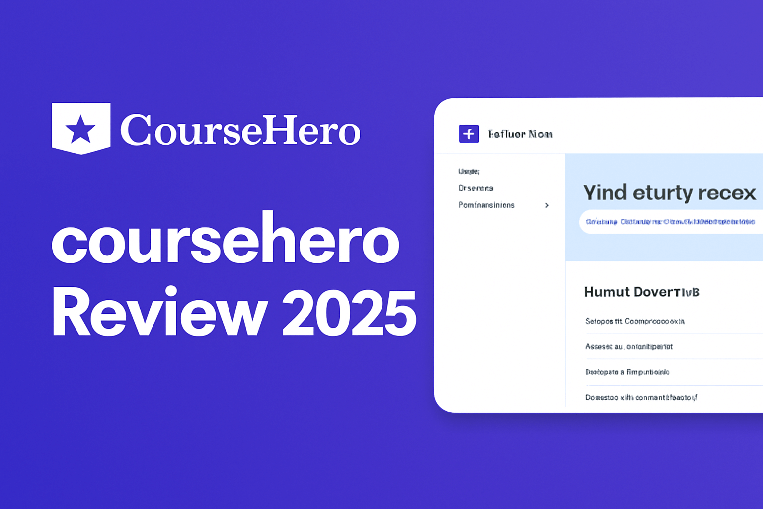 coursehero Review 2025: Features, Pricing & Best Use Cases